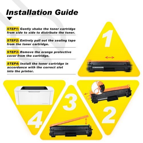 Installation for cf248a toner