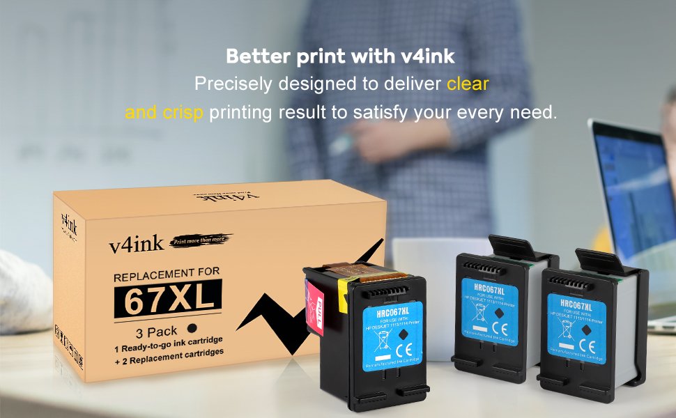 HP 67xl remanufactured Ink cartridge black