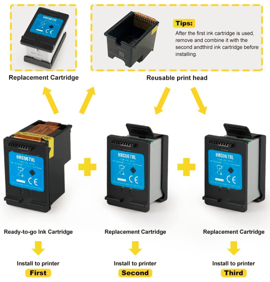 hp 67xl ink