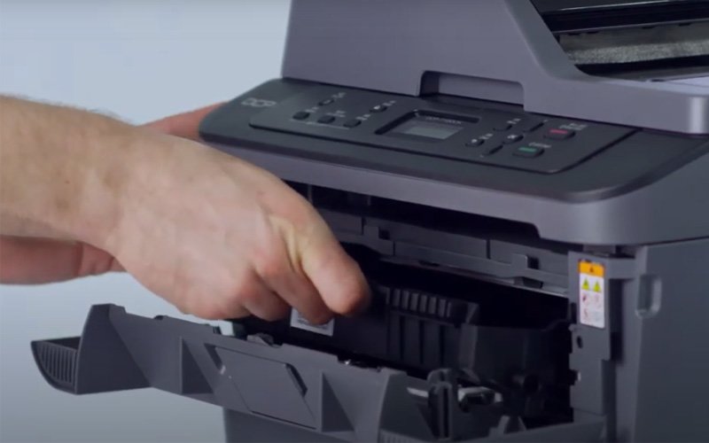 how to install a TN-760 toner cartridge