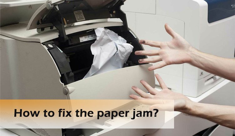 Common paper jam in Brother printer