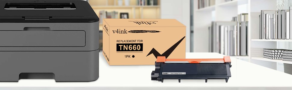 HL-L2320D L2560DW LinkToner TN660 Compatible Toner Cartridge Replacement High Yield for Brother TN-660 BK TN630 Laser Printer DCP-L2520D HL-L2315DW 